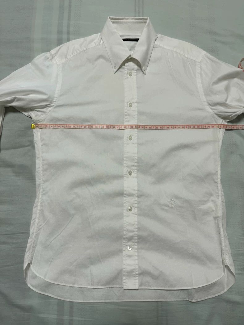 Louis Vuitton Louis Vuitton Long Sleeve White Shirt Size US M / EU 48-50 / 2 - 4 Thumbnail