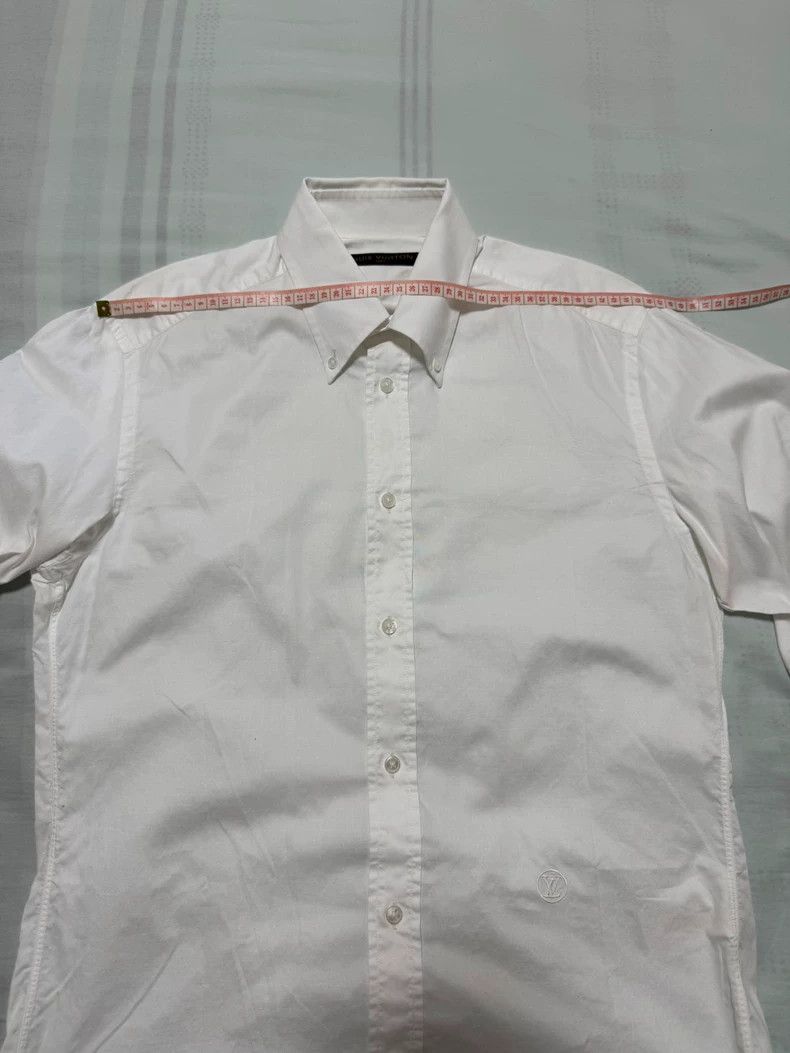 Louis Vuitton Louis Vuitton Long Sleeve White Shirt Size US M / EU 48-50 / 2 - 3 Thumbnail