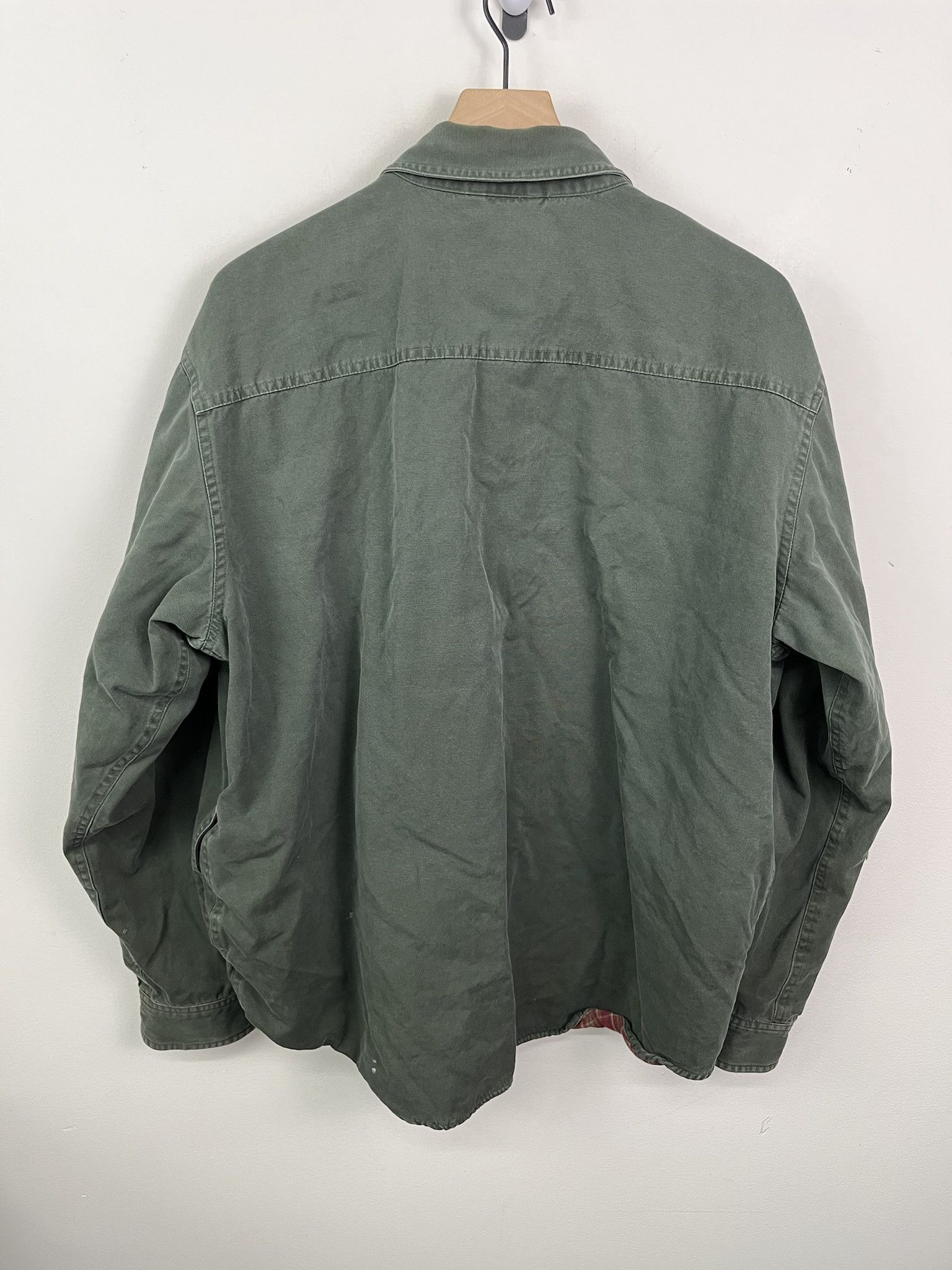 Carhartt Vintage Flannel LIend Canvas Jacket Guide Series Size US L / EU 52-54 / 3 - 3 Thumbnail