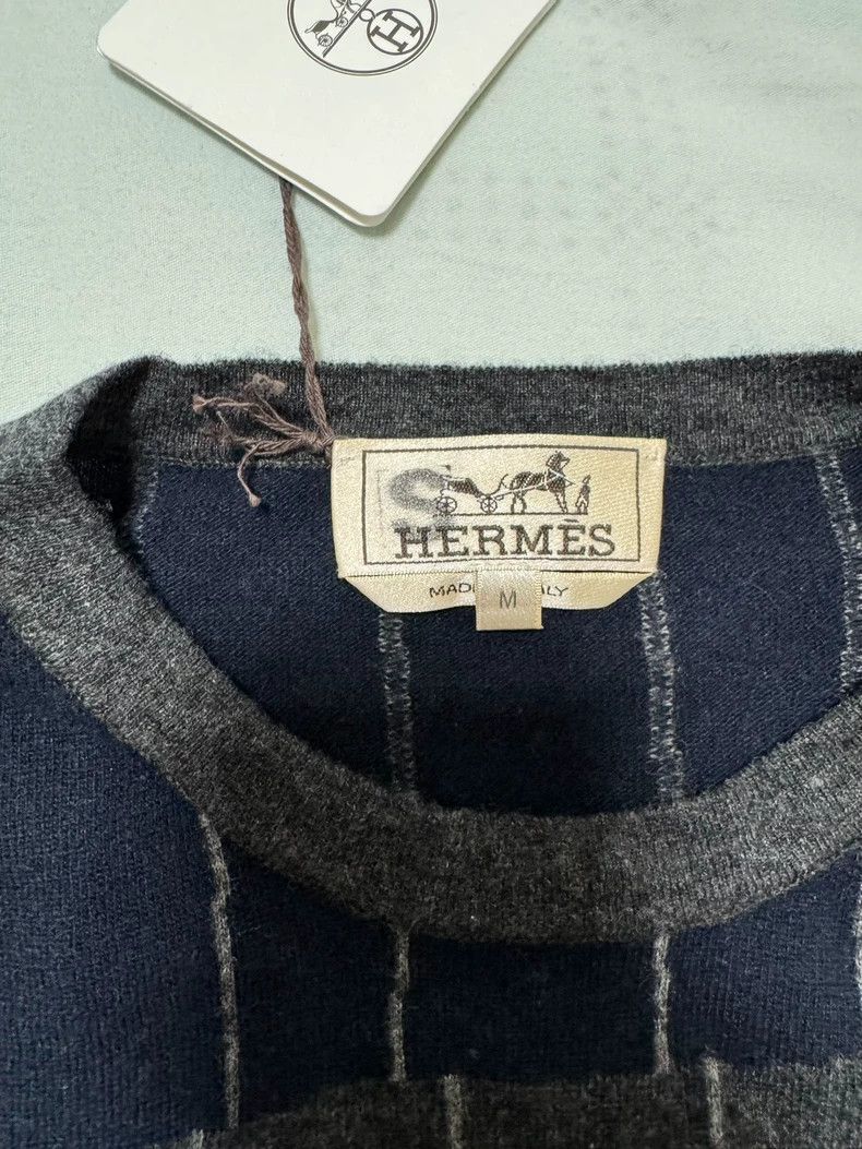 Hermes Hermes Cashmere Sweater M Size with Tags Size US M / EU 48-50 / 2 - 7 Thumbnail
