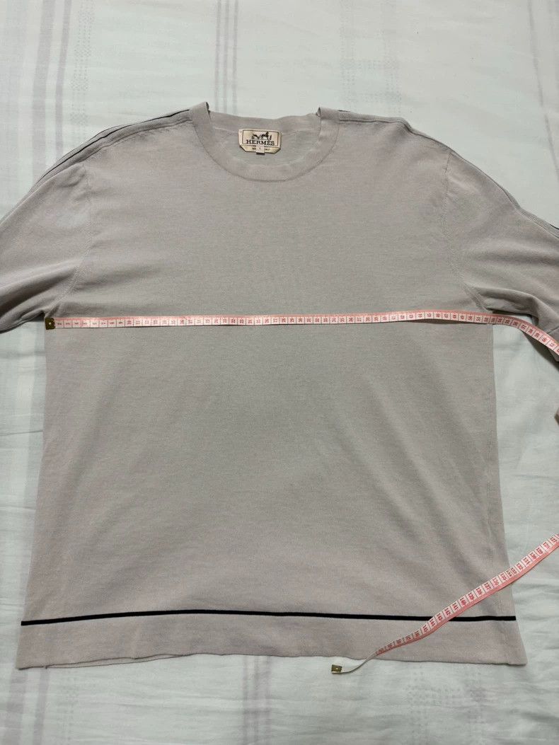 Hermes Hermes Knit Short Sleeve T-shirt Size L Size US L / EU 52-54 / 3 - 4 Thumbnail