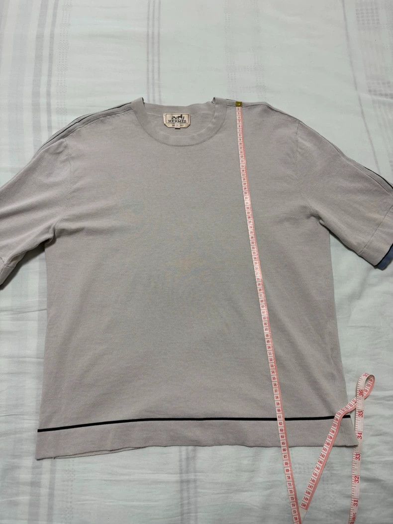 Hermes Hermes Knit Short Sleeve T-shirt Size L Size US L / EU 52-54 / 3 - 5 Thumbnail