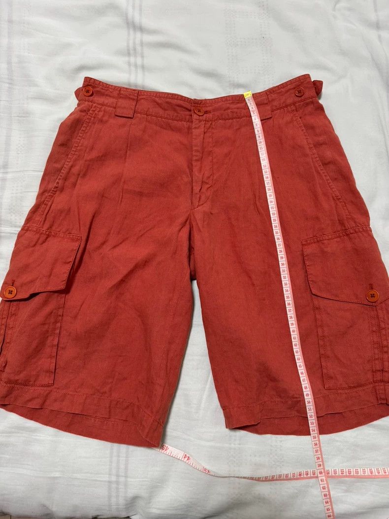 Hermes Hermes Linen Shorts in Classic Orange Color Size US 38 / EU 54 - 4 Thumbnail
