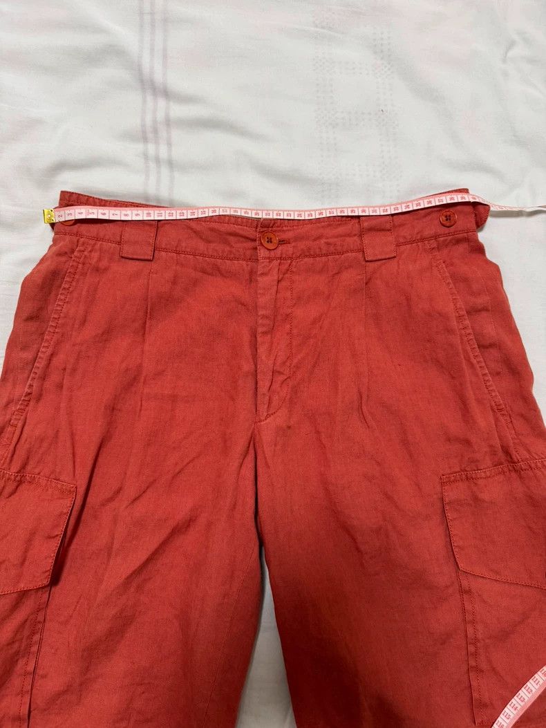 Hermes Hermes Linen Shorts in Classic Orange Color Size US 38 / EU 54 - 3 Thumbnail