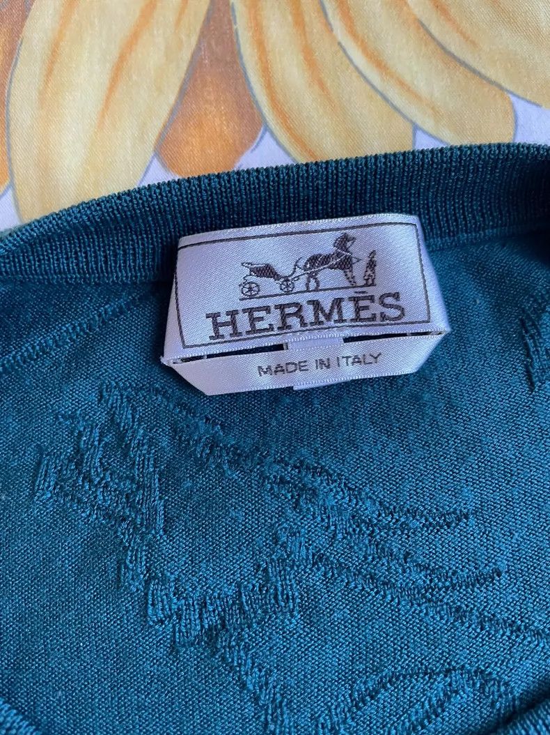 Hermes Hermes Sweater in New Condition with No Tags Size US M / EU 48-50 / 2 - 2 Thumbnail