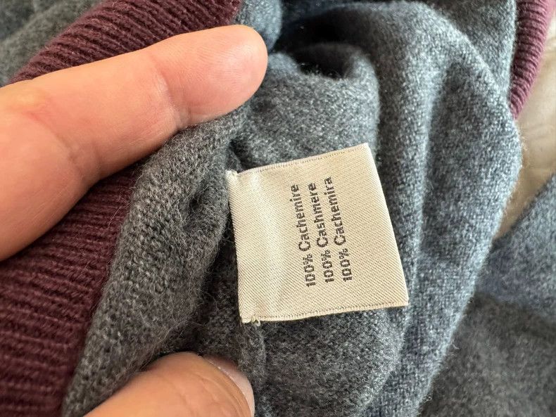 Hermes Hermes Cashmere Sweater with World Map Design Size US L / EU 52-54 / 3 - 7 Thumbnail
