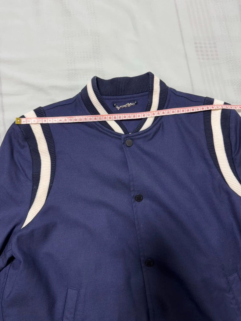 Louis Vuitton Louis Vuitton Blue Wool Jacket with Embroidery Size US M / EU 48-50 / 2 - 3 Thumbnail