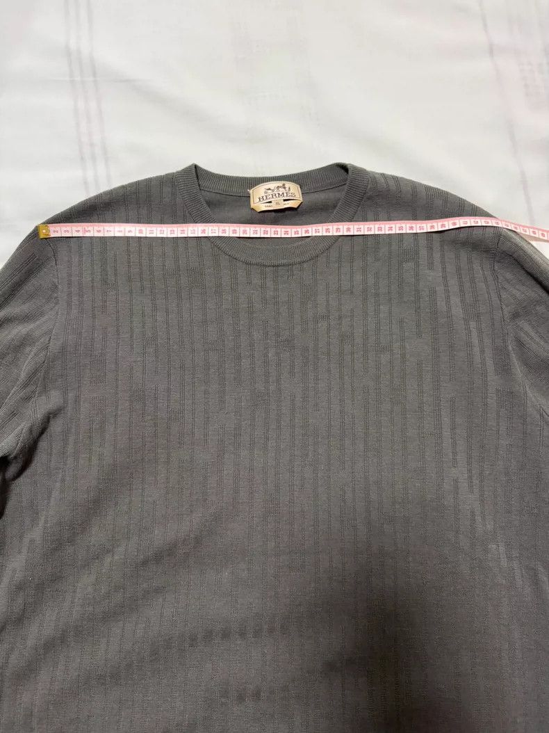 Hermes Hermes Wool Sweater in XL Size Size US XL / EU 56 / 4 - 3 Thumbnail
