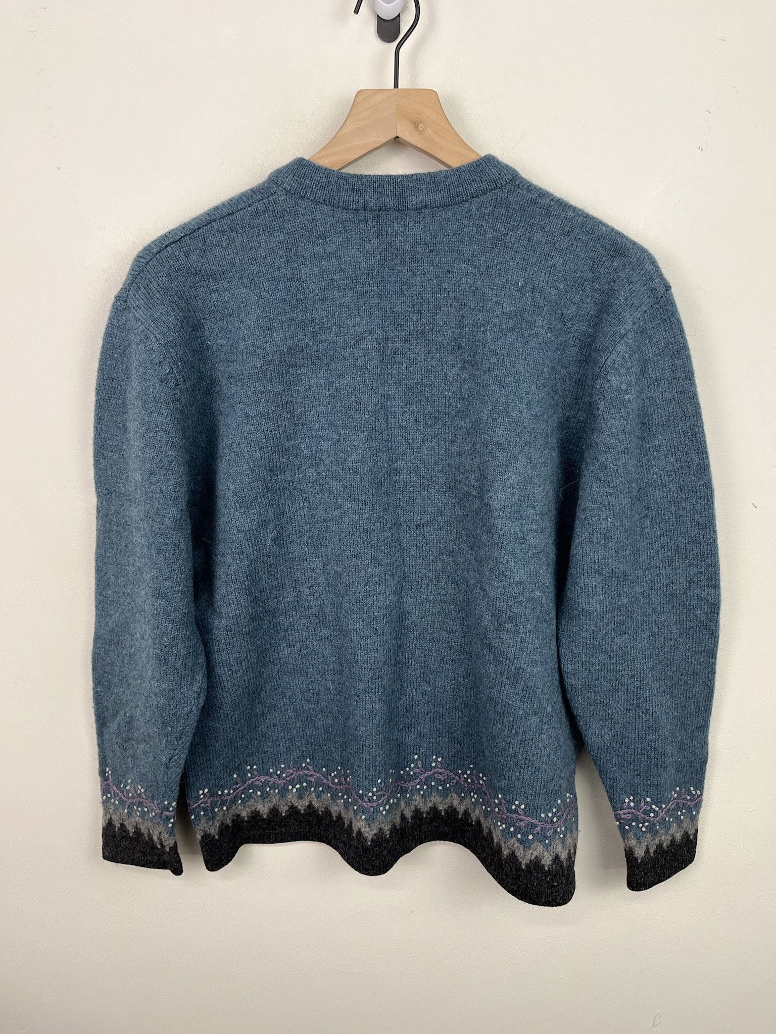 Vintage Vintage Woolrich Floral Vine Crochet Knit Swaeter Size M Size US M / EU 48-50 / 2 - 3 Thumbnail