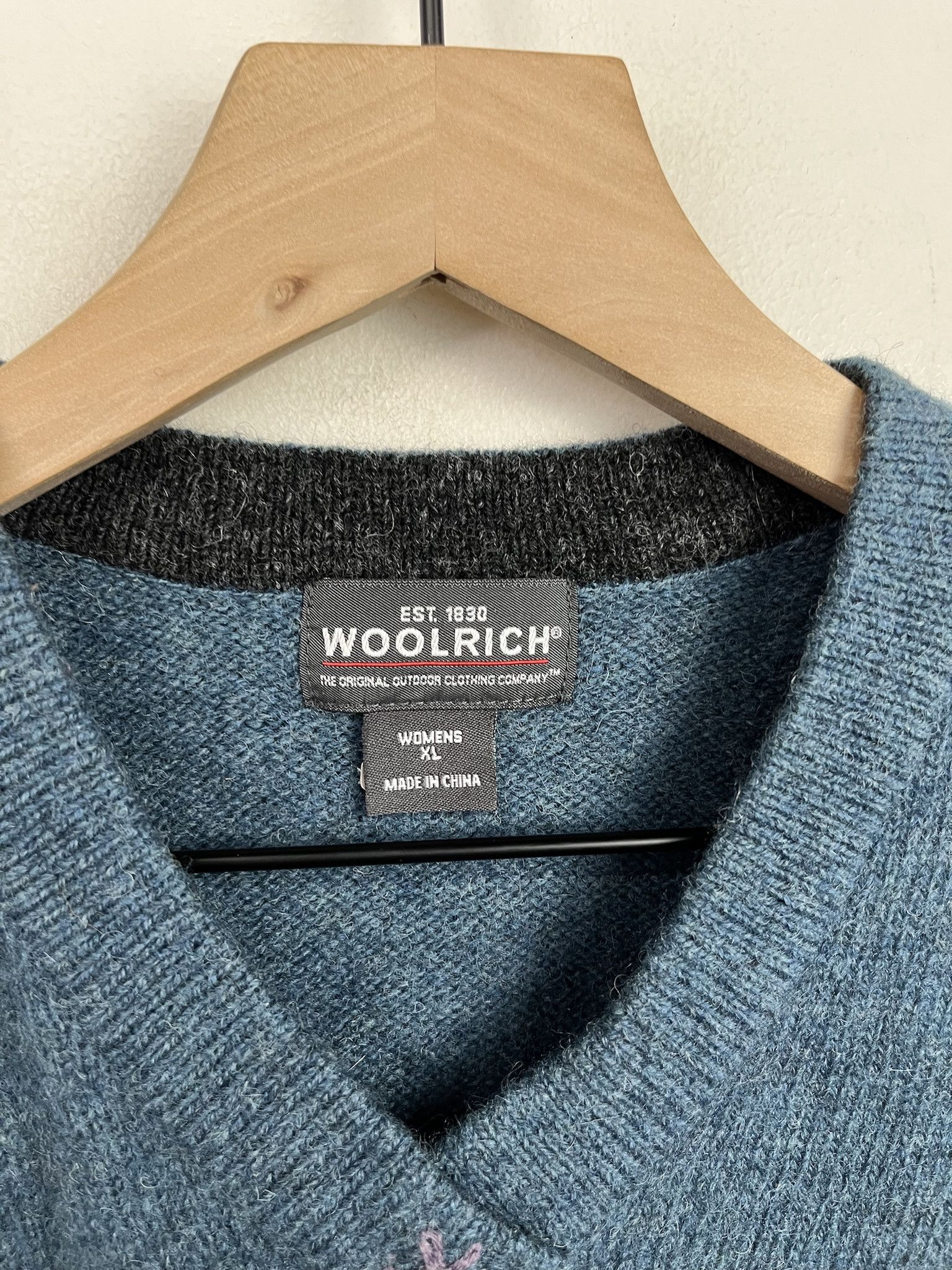 Vintage Vintage Woolrich Floral Vine Crochet Knit Swaeter Size M Size US M / EU 48-50 / 2 - 2 Thumbnail