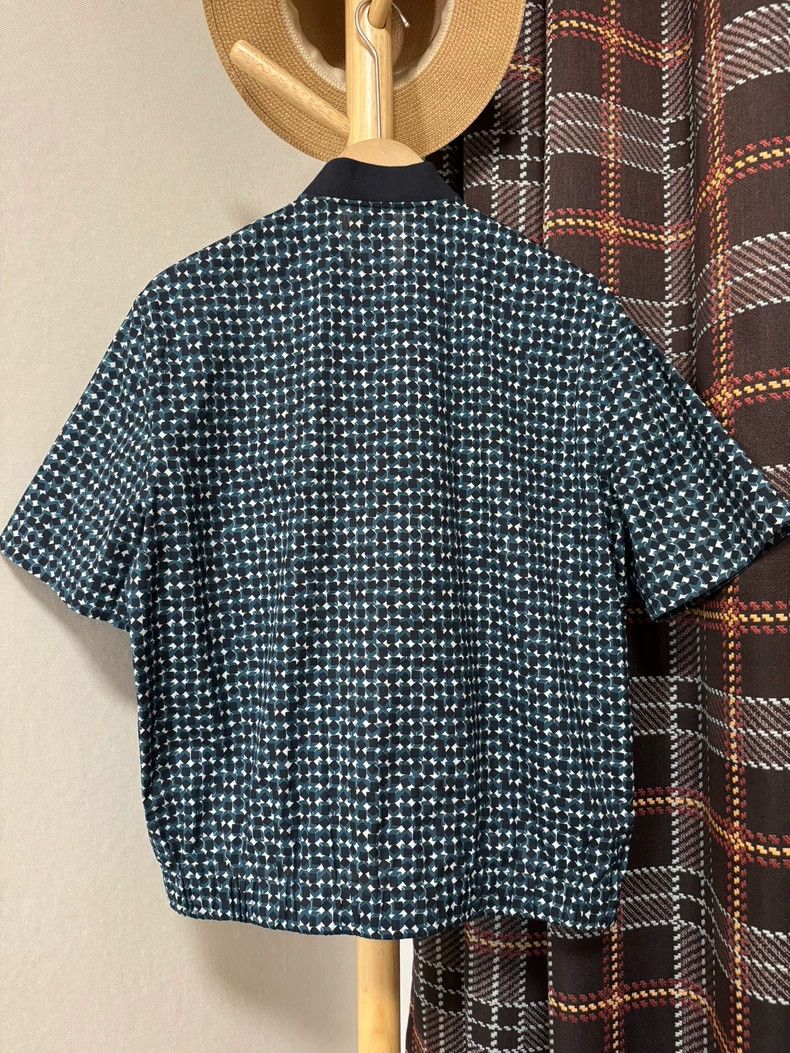Hermes Hermes Short Sleeve Jacket Shirt Size US L / EU 52-54 / 3 - 2 Thumbnail