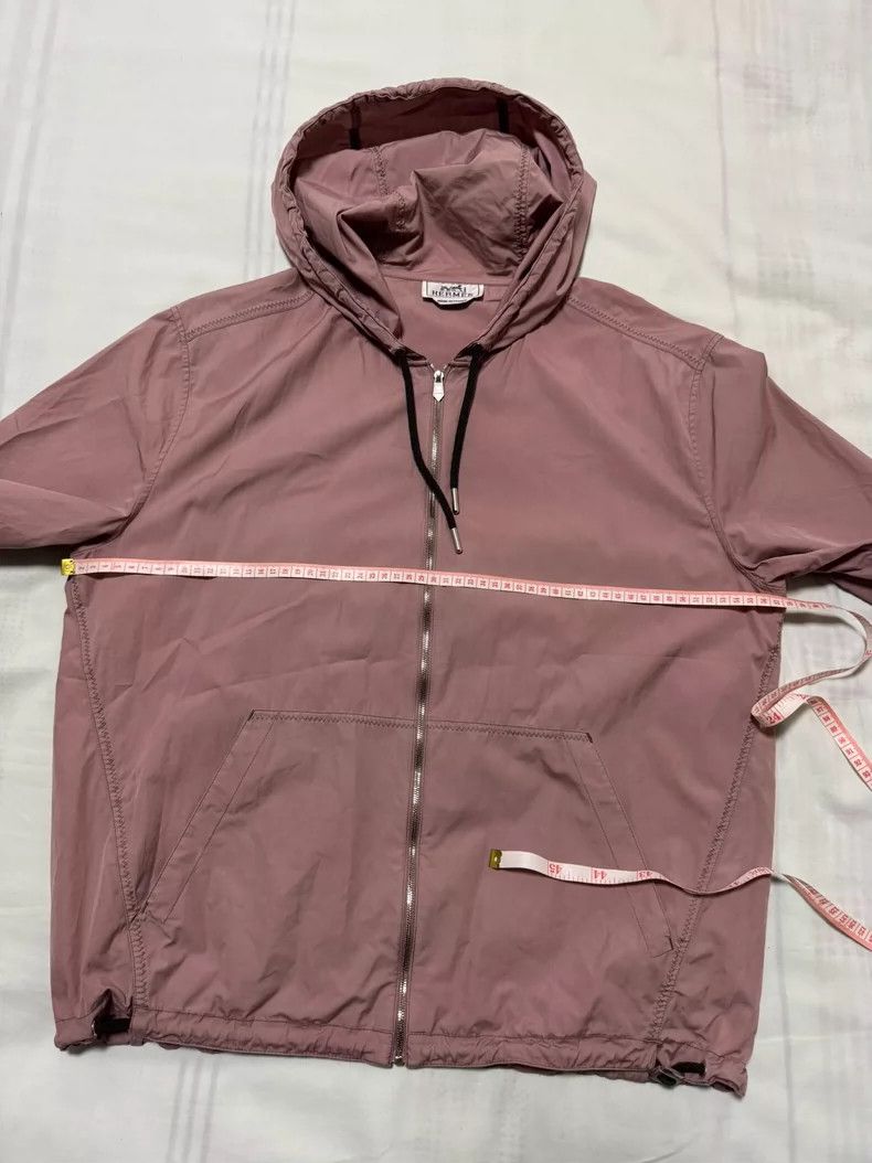 Hermes Hermes Short Sleeve Jacket with Hood Size US L / EU 52-54 / 3 - 4 Thumbnail