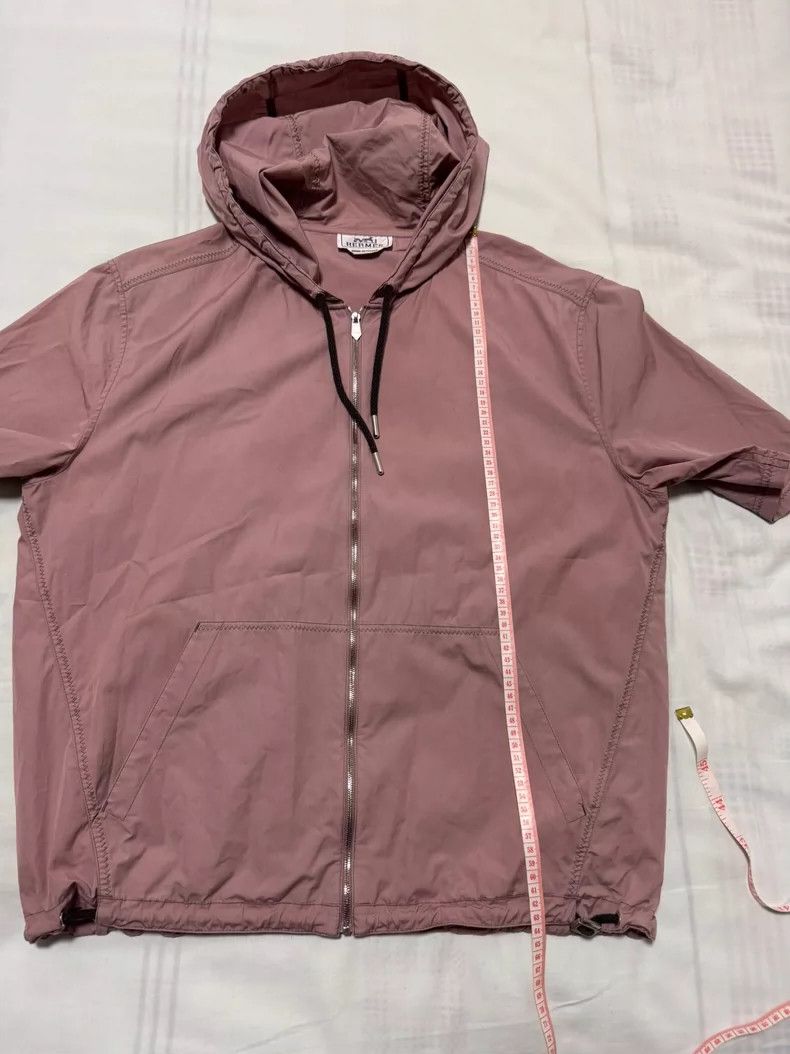 Hermes Hermes Short Sleeve Jacket with Hood Size US L / EU 52-54 / 3 - 5 Thumbnail