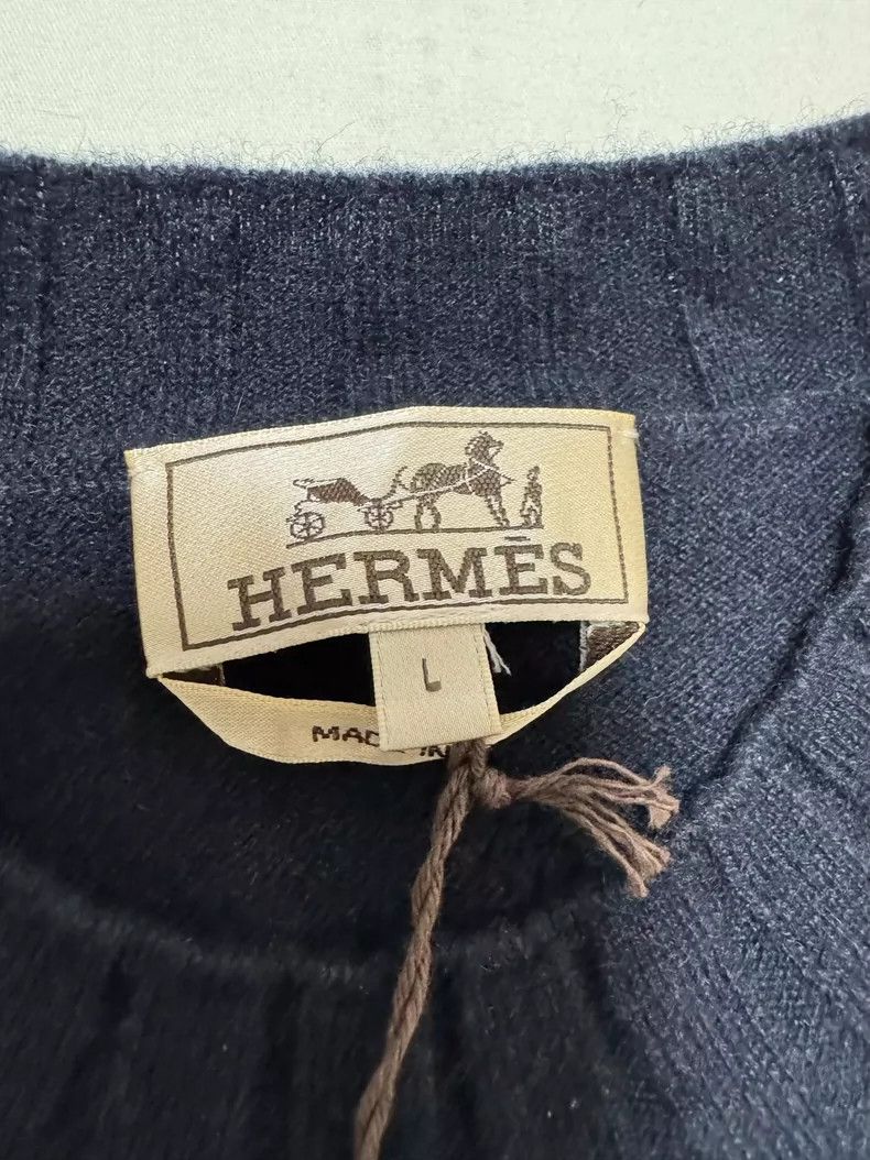 Hermes Hermes Cashmere Sweater for Men Size US L / EU 52-54 / 3 - 7 Thumbnail