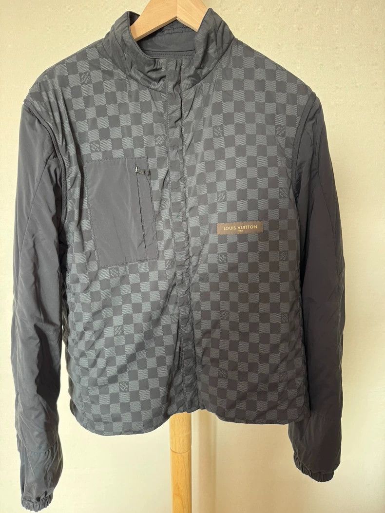 Louis Vuitton Louis Vuitton Removable Sleeve Cotton Jacket Size US L / EU 52-54 / 3 - 3 Thumbnail