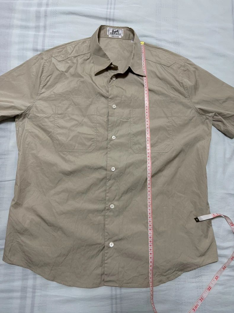 Hermes Hermes Casual Short Sleeve Shirt Jacket Size US L / EU 52-54 / 3 - 5 Thumbnail