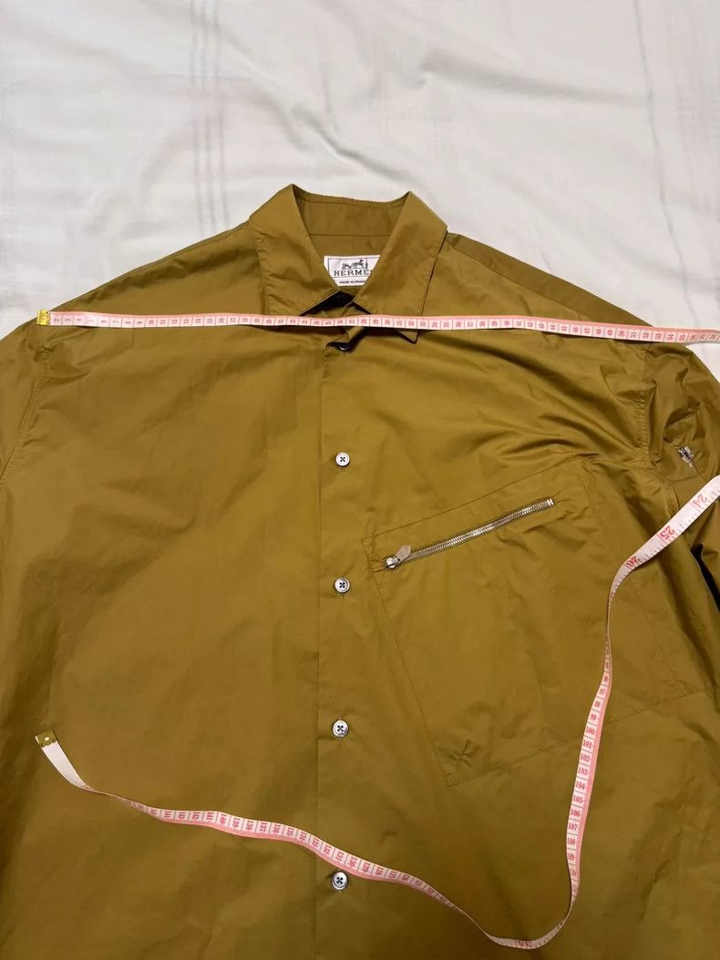 Hermes Hermes Jacket Shirt in New Condition Size US L / EU 52-54 / 3 - 3 Thumbnail