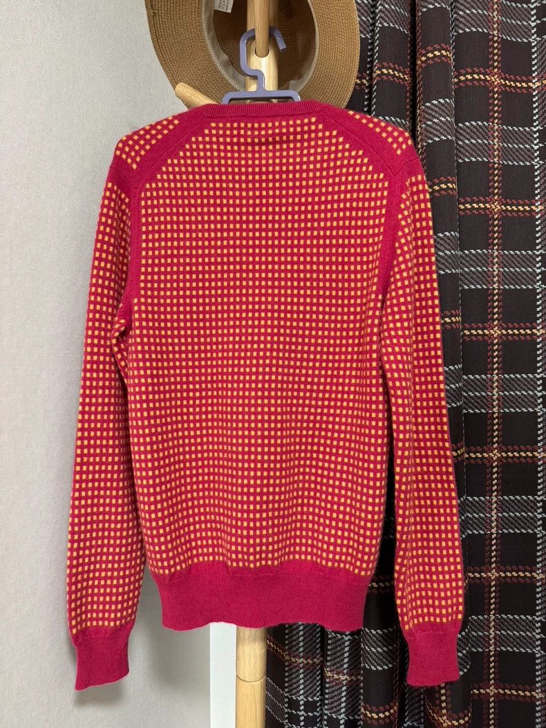 Hermes Hermes Cashmere Sweater in Red and Yellow Size US S / EU 44-46 / 1 - 2 Thumbnail