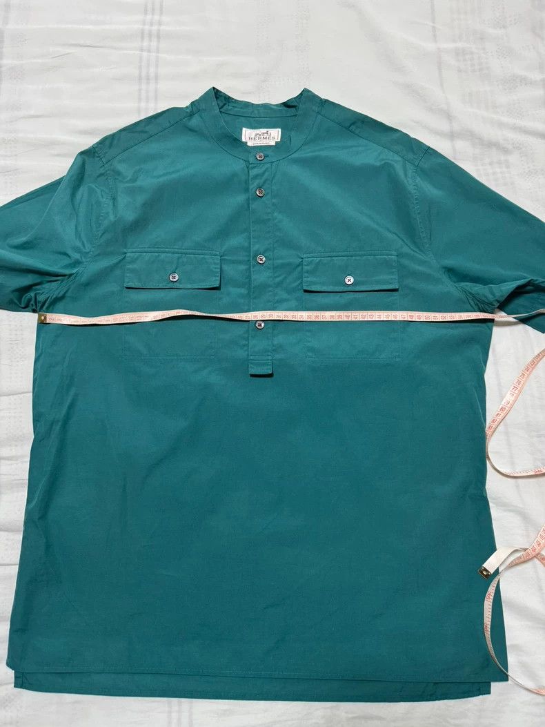 Hermes Hermes Short Sleeve Jacket Shirt for Men Size US L / EU 52-54 / 3 - 4 Thumbnail