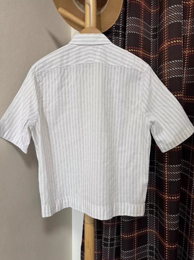 Hermes Hermes Linen Short Sleeve Jacket Shirt Size US L / EU 52-54 / 3 - 2 Thumbnail