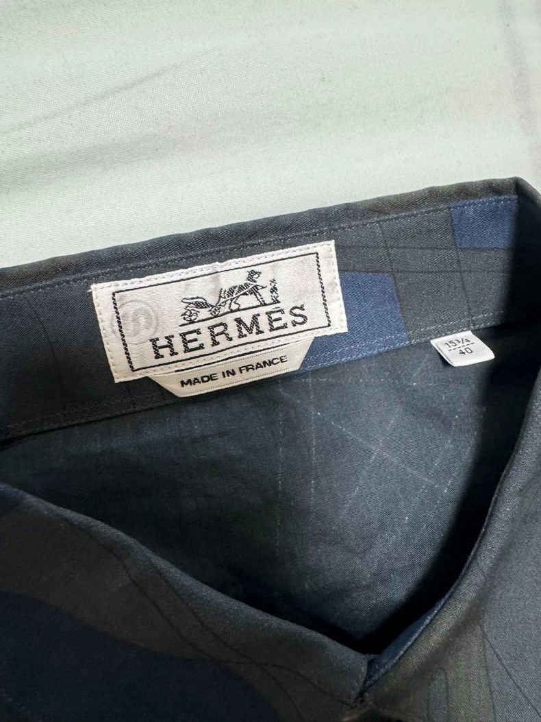 Hermes Hermes Shirt in Unique Colorway, Size 40 Size US L / EU 52-54 / 3 - 7 Thumbnail