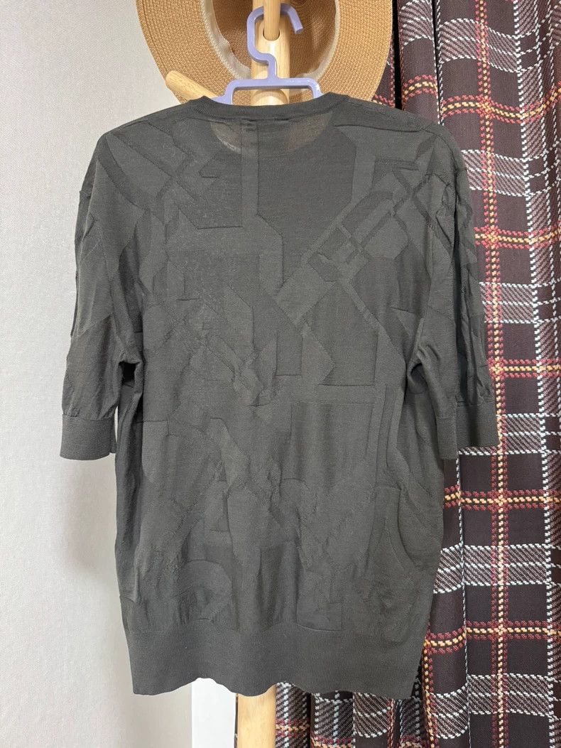 Hermes Hermes Wool Short Sleeve Knit T-shirt Size US M / EU 48-50 / 2 - 2 Thumbnail
