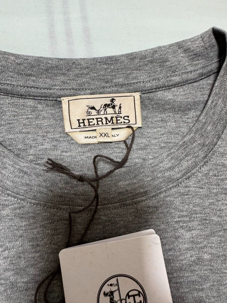 Hermes Hermes Knit Short Sleeve T-Shirt XXL Size US XXL / EU 58 / 5 - 6 Thumbnail