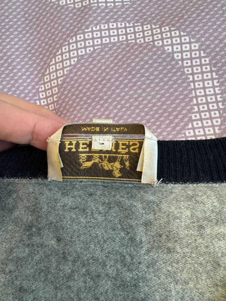 Hermes Hermes Cashmere Sweater for Men Size L Size US M / EU 48-50 / 2 - 3 Thumbnail