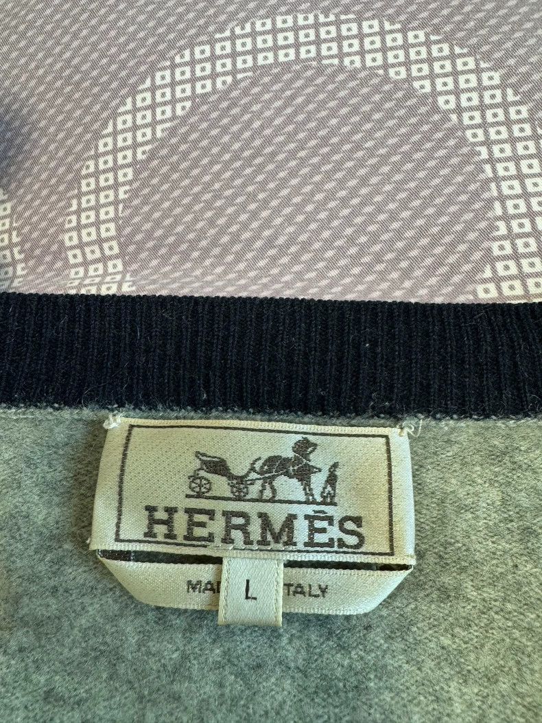 Hermes Hermes Cashmere Sweater for Men Size L Size US M / EU 48-50 / 2 - 4 Thumbnail
