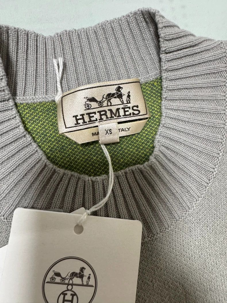 Hermes Hermes Cashmere Sweater with Tag, Size XS Size US XS / EU 42 / 0 - 7 Thumbnail