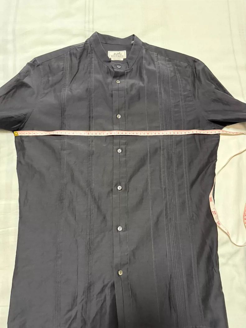 Hermes Hermes Silk Shirt with Unique Design Size US M / EU 48-50 / 2 - 4 Thumbnail