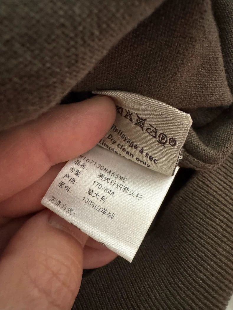 Hermes Hermes Cashmere Sweater in Size Medium Size US M / EU 48-50 / 2 - 9 Thumbnail