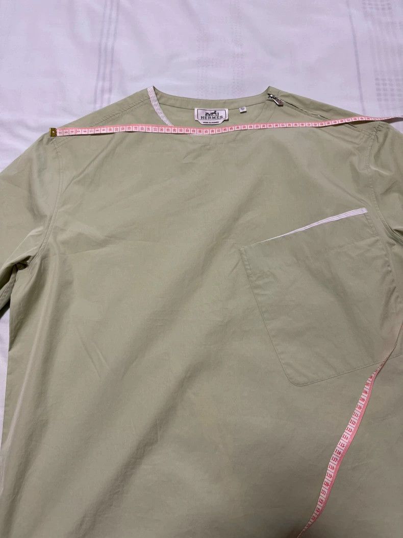Hermes Hermes Short Sleeve Jacket Shirt for All Size US L / EU 52-54 / 3 - 3 Thumbnail