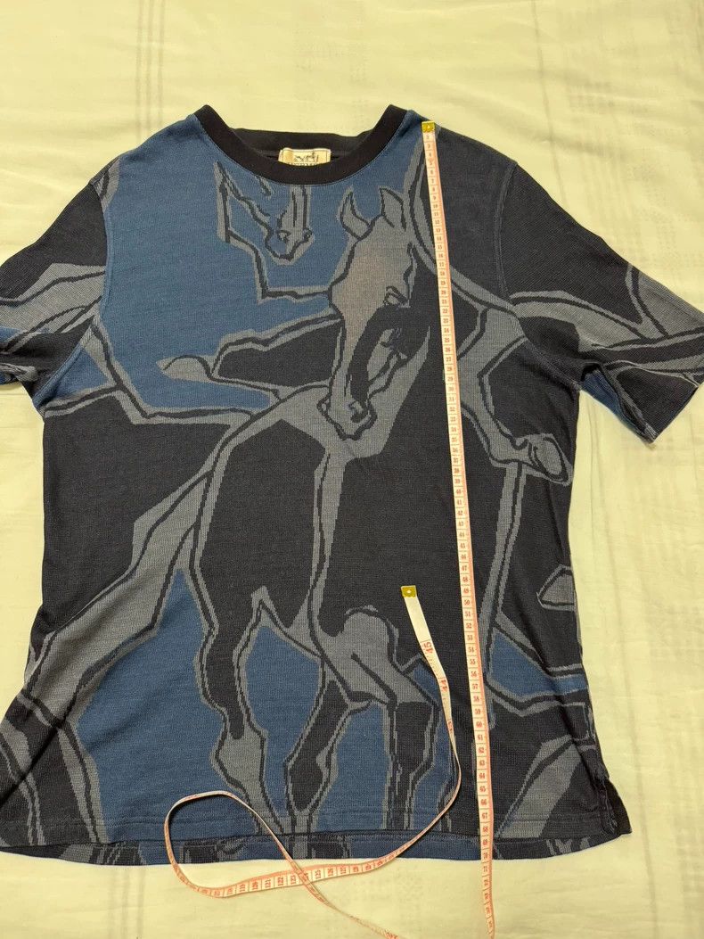 Hermes Hermes Knit Short Sleeve T-Shirt Large Size US L / EU 52-54 / 3 - 5 Thumbnail