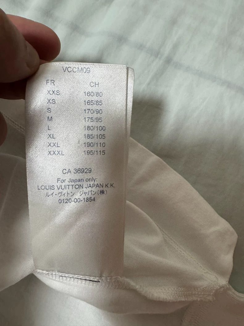 Louis Vuitton Louis Vuitton Short Sleeve T-Shirt with Logo Size US S / EU 44-46 / 1 - 9 Thumbnail
