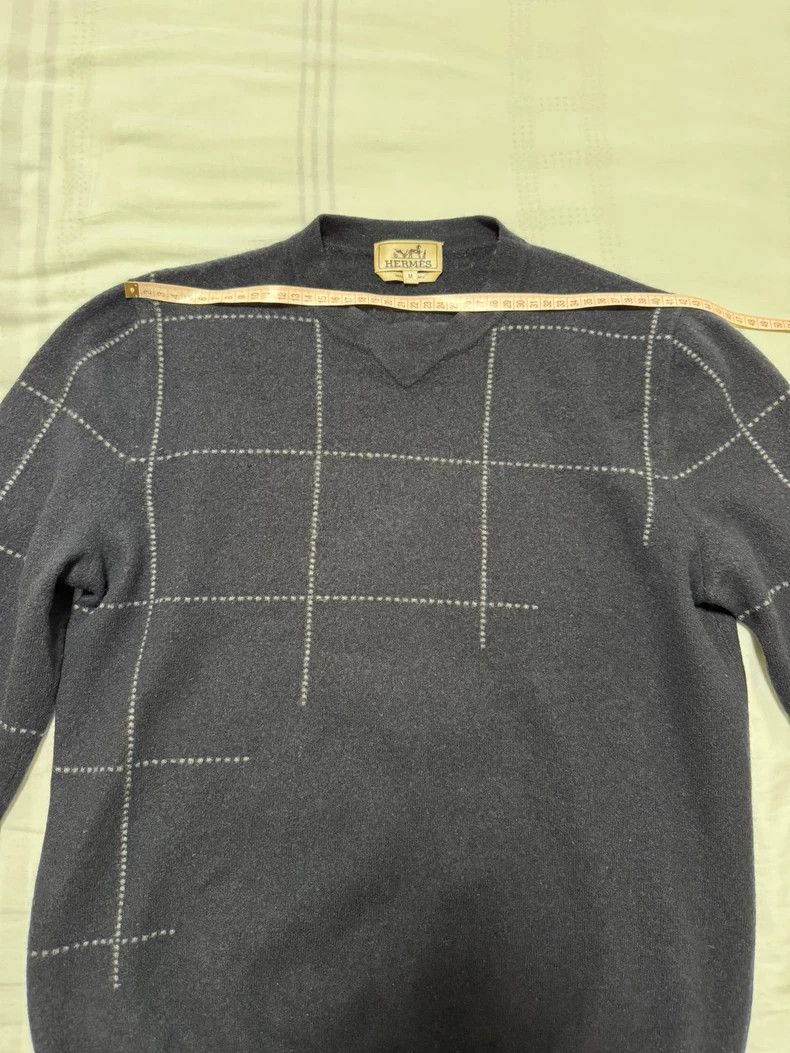 Hermes Hermes Cashmere Sweater in Elegant Design Size US M / EU 48-50 / 2 - 3 Thumbnail