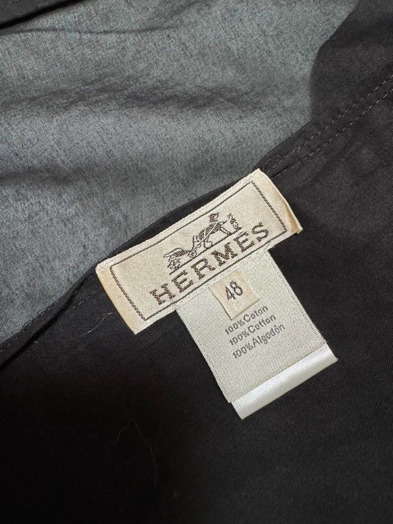 Hermes Hermes Casual Black Jacket with Details Size US L / EU 52-54 / 3 - 7 Thumbnail