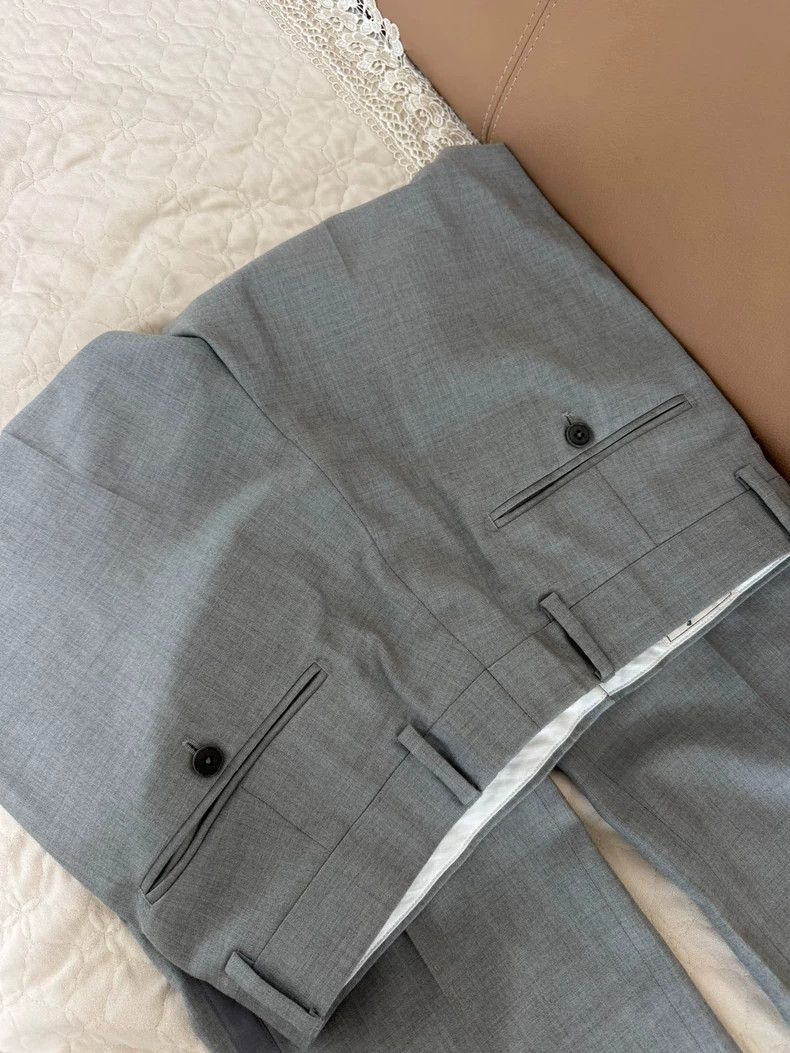 Hermes Hermes Casual Pants in 100% Wool Size US 38 / EU 54 - 8 Thumbnail