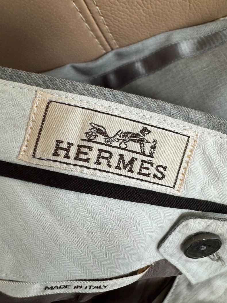 Hermes Hermes Casual Pants in 100% Wool Size US 38 / EU 54 - 6 Thumbnail