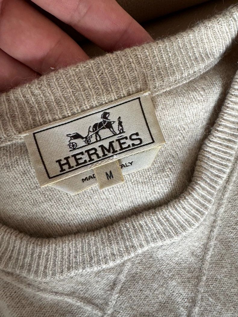 Hermes Hermes Cashmere Wool Sweater for Men Size US M / EU 48-50 / 2 - 7 Thumbnail