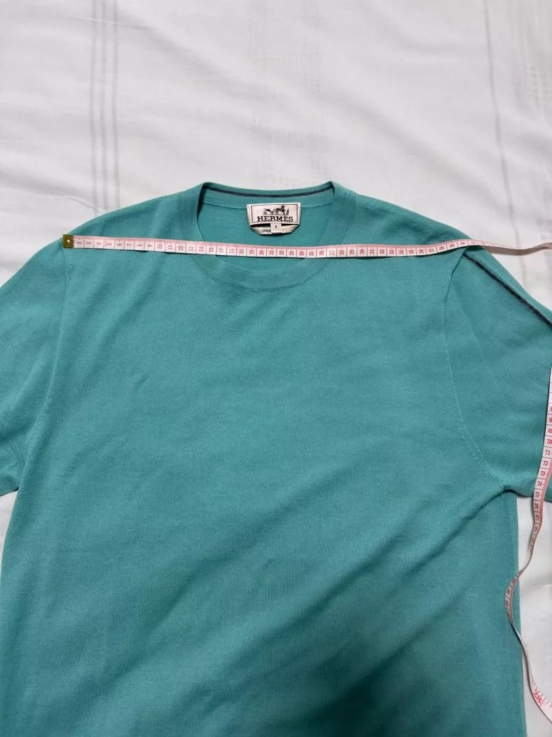 Hermes Hermes Cashmere Short Sleeve Knit Shirt Size US S / EU 44-46 / 1 - 3 Thumbnail