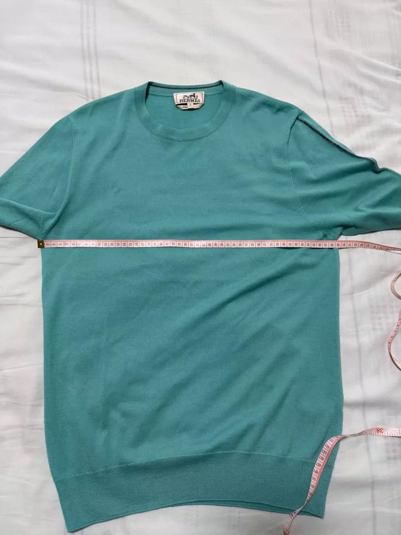 Hermes Hermes Cashmere Short Sleeve Knit Shirt Size US S / EU 44-46 / 1 - 4 Thumbnail