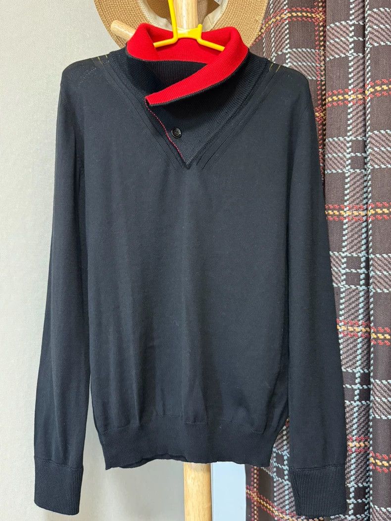 Dior Dior Fashion Sweater with Unique Neck Design Size US M / EU 48-50 / 2 - 3 Thumbnail