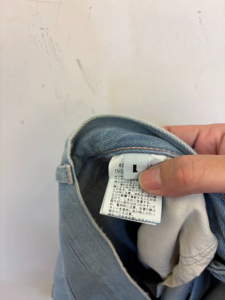 Japanese Brand Monkey Time Distressed Denim Pants for Summer Size US 34 / EU 50 - 9 Thumbnail
