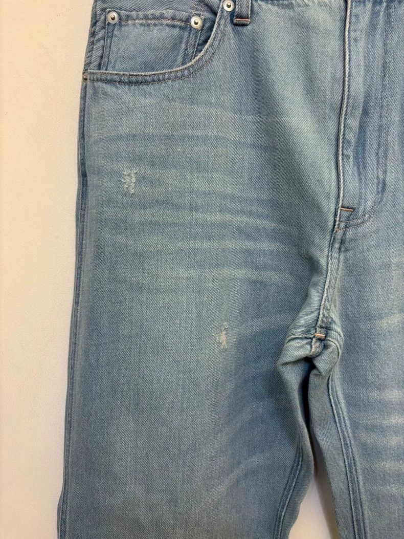 Japanese Brand Monkey Time Distressed Denim Pants for Summer Size US 34 / EU 50 - 4 Thumbnail