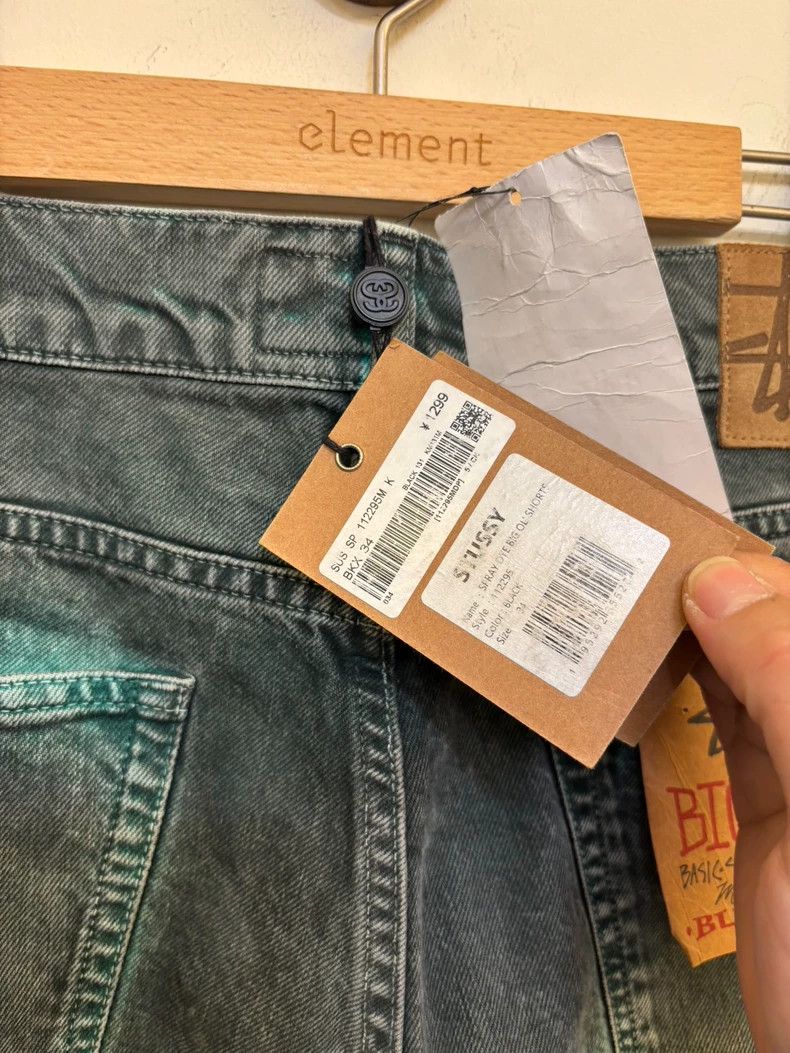 Stussy Stussy Gradient Denim Shorts Size 34 Size US 34 / EU 50 - 7 Thumbnail