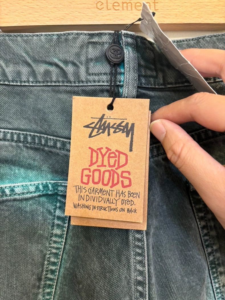 Stussy Stussy Gradient Denim Shorts Size 34 Size US 34 / EU 50 - 6 Thumbnail