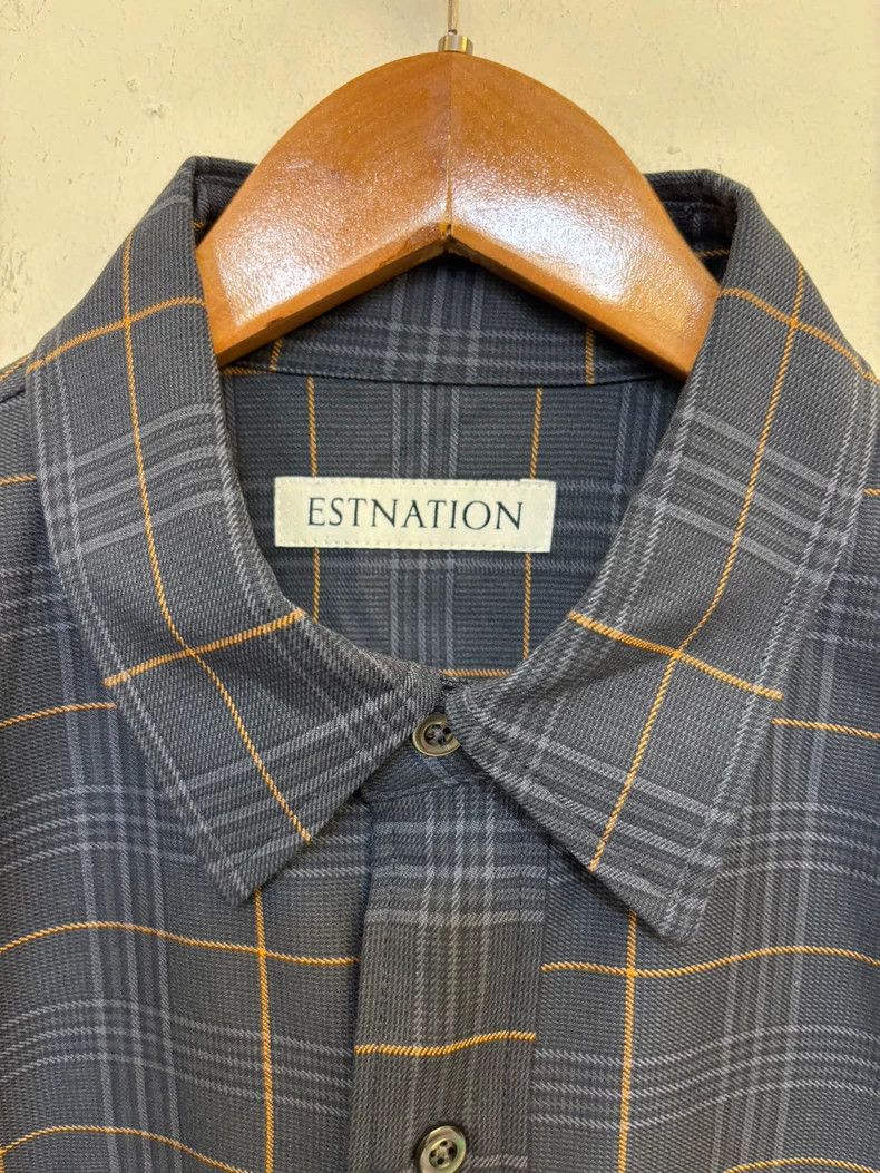 Other Special Tailored Checkered Shirt in Blue Size US XL / EU 56 / 4 - 2 Thumbnail