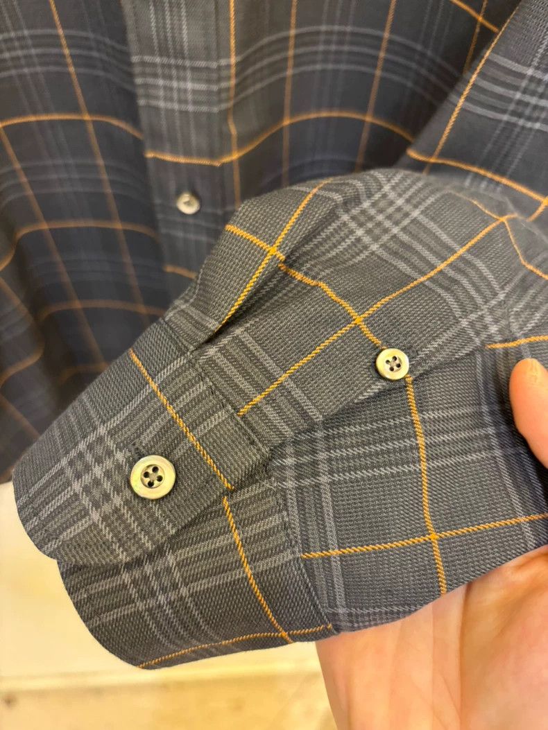 Other Special Tailored Checkered Shirt in Blue Size US XL / EU 56 / 4 - 5 Thumbnail