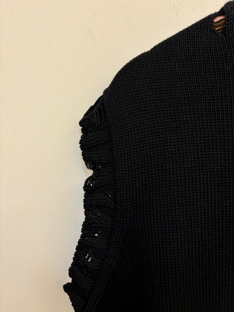 Marni Marni Sleeveless Knit Vest With Distressed Design Size US L / EU 52-54 / 3 - 5 Thumbnail